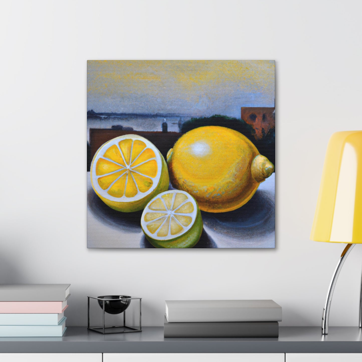 Lemon Hyperrealism Splendor - Canvas