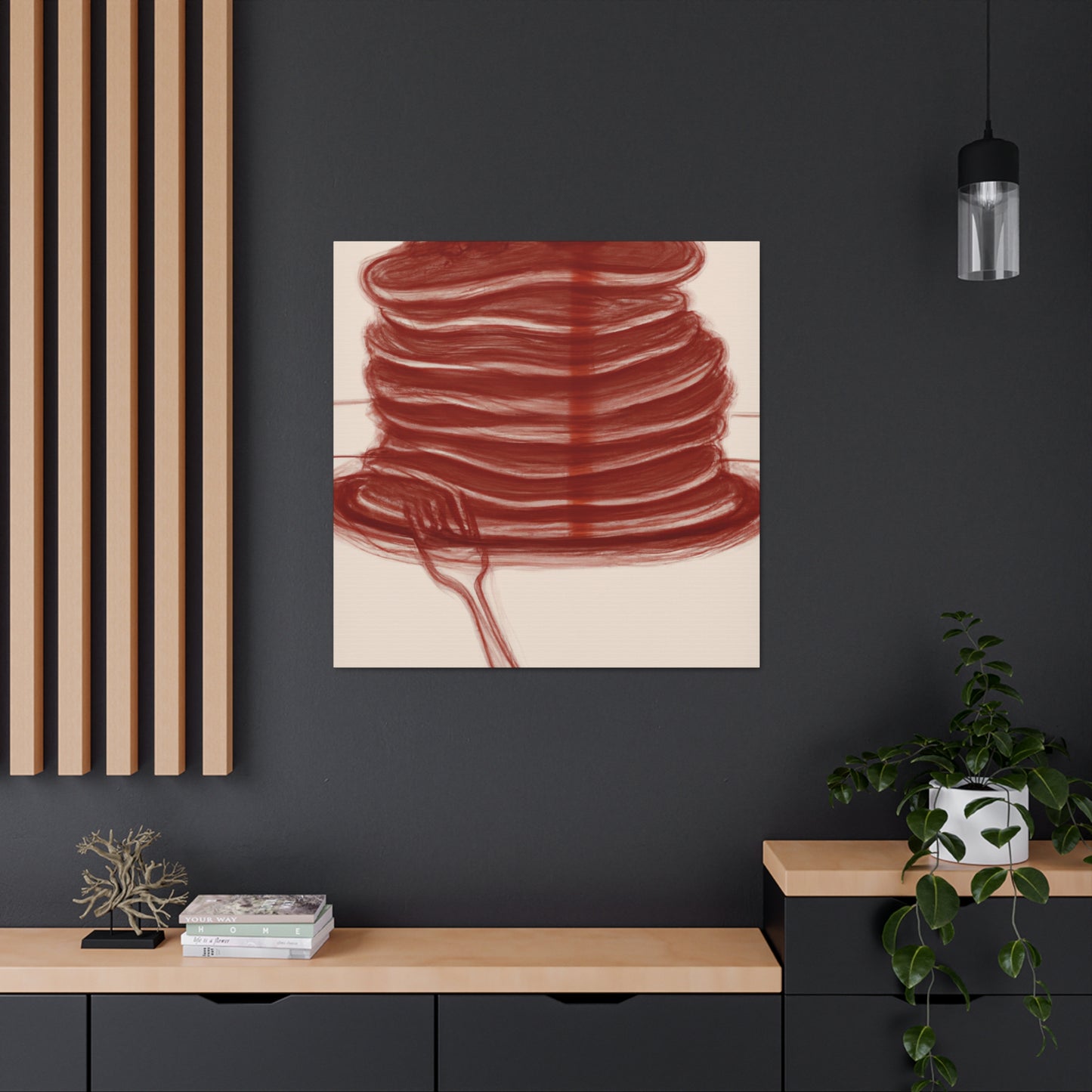 "Pancakes at Sunrise" - Canvas