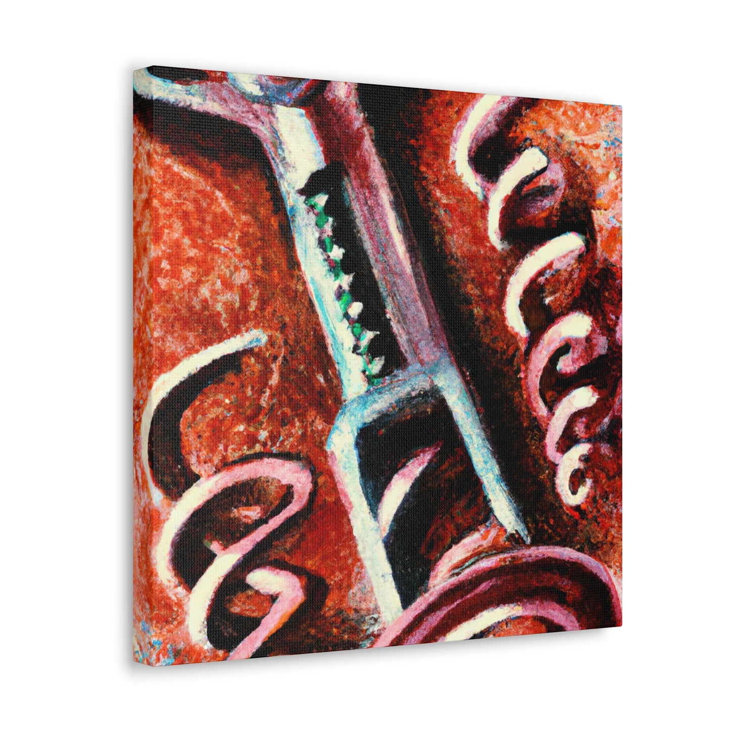 "Corkscrew with Neoclassicism" - Canvas