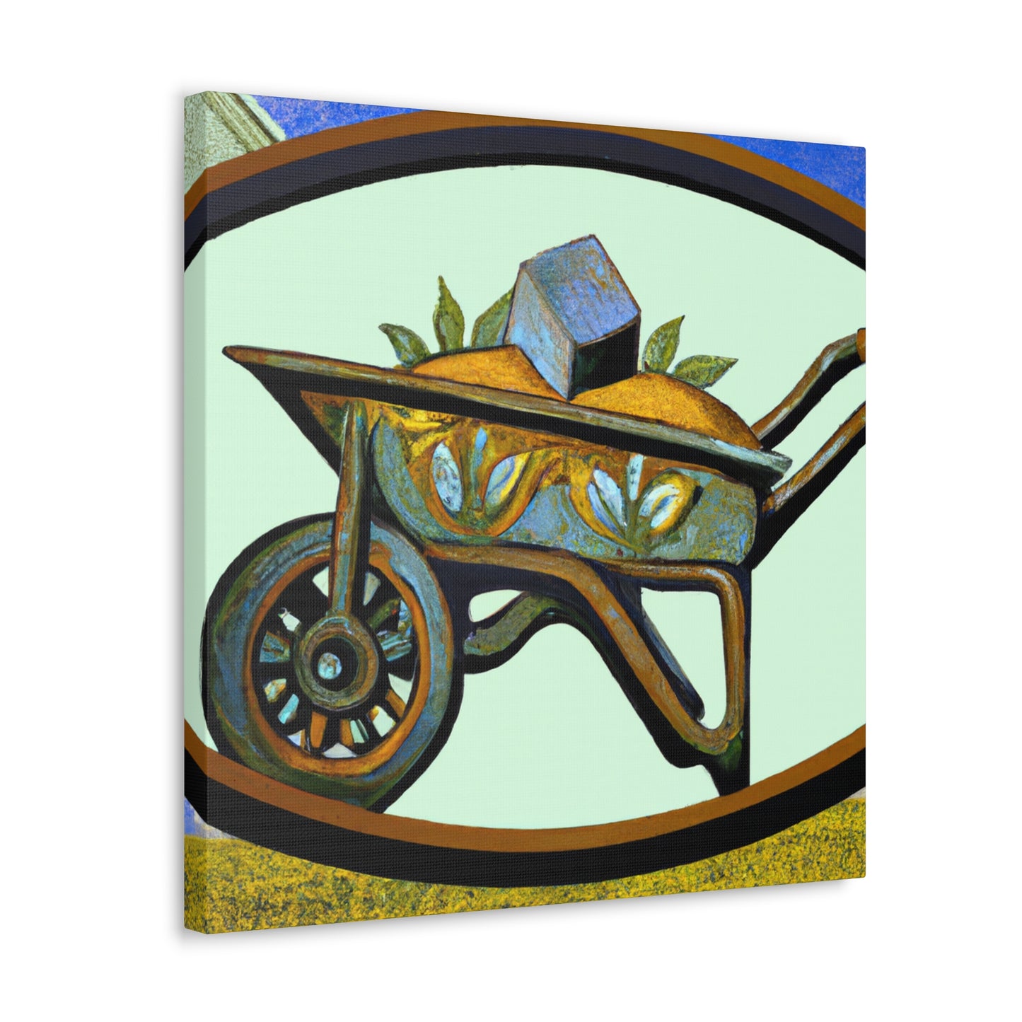 Wheelbarrow of Grandeur - Canvas