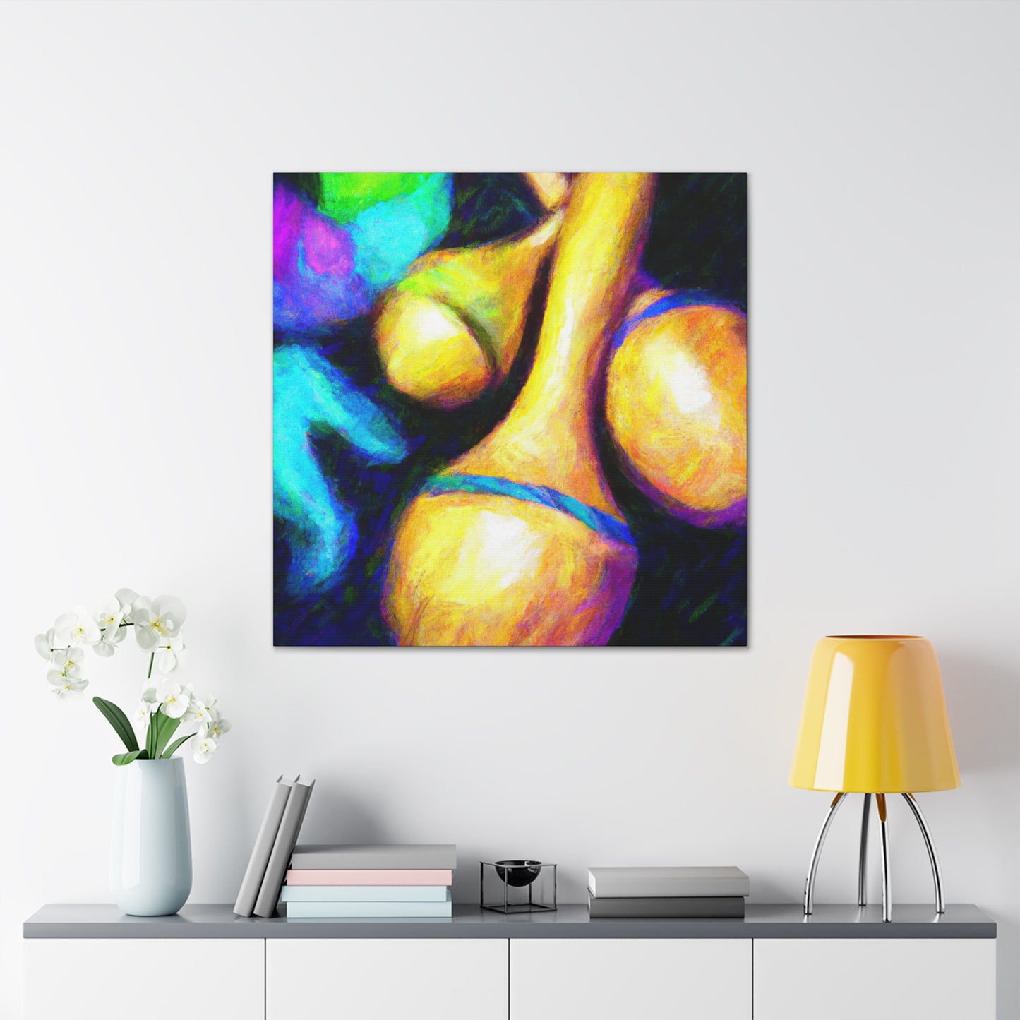 Shaking Maracas Triumphantly - Canvas