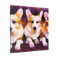 Corgi's Complicit Aloofness - Canvas