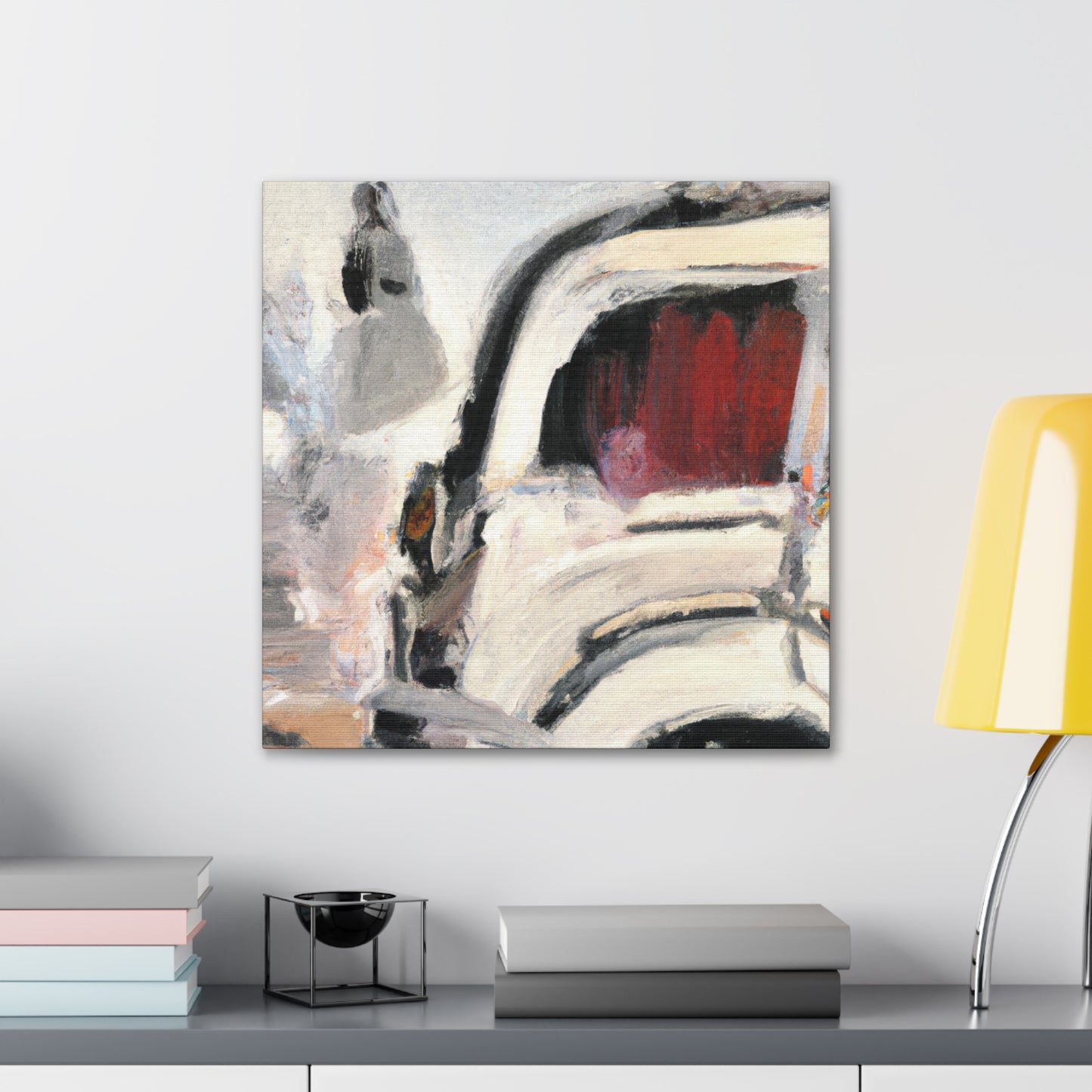 Classic Car Expressionism - Canvas