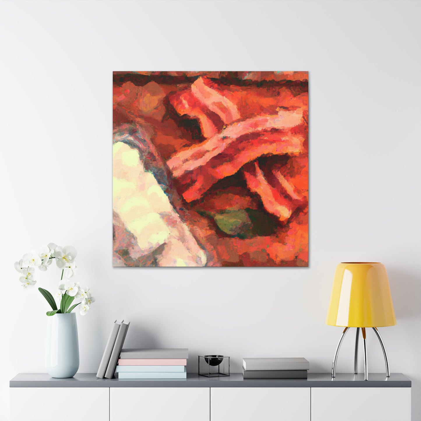 "Bacon in Illumination" - Canvas