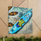 KAYAKING INTO SURREALISM - Canvas