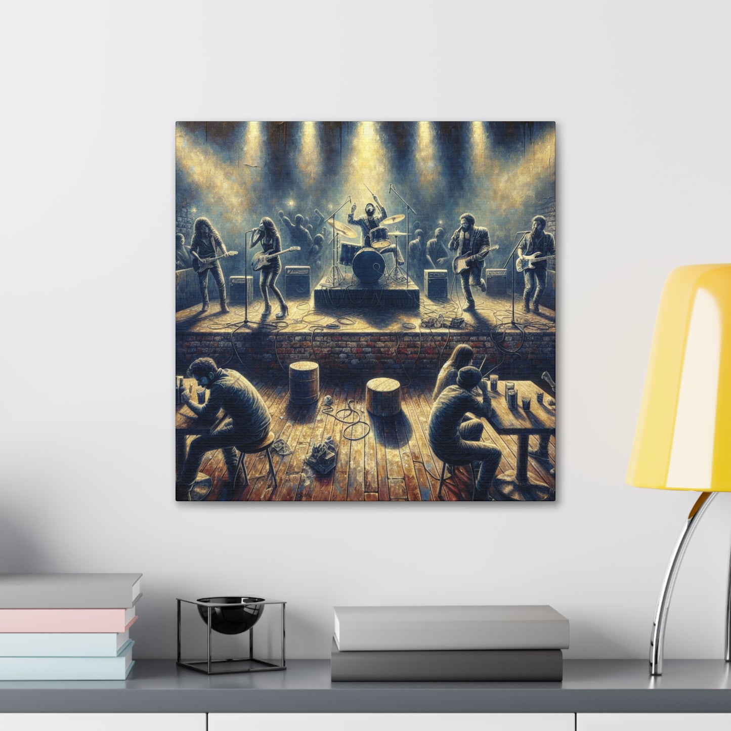 "Vibrant Musical Melodies" - Canvas