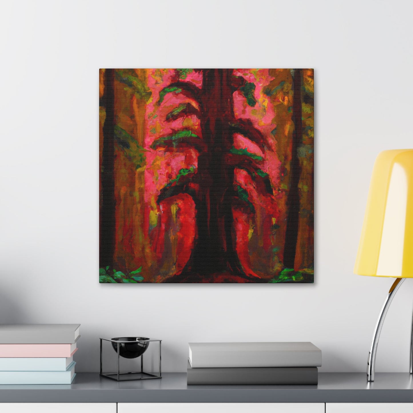 Redwood in Expressionism - Canvas