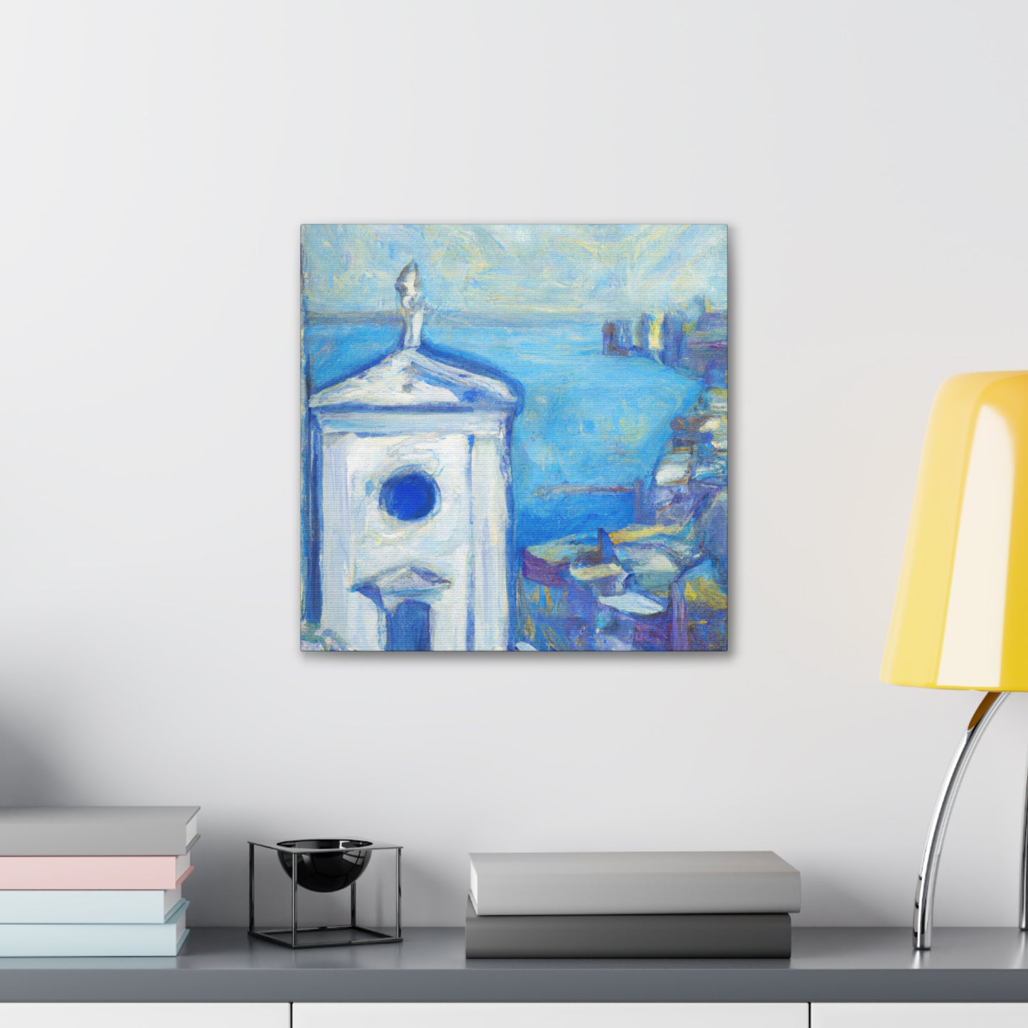 Mondrian's Mediterranean Dream - Canvas