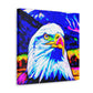 "Majestic Flying Eagle" - Canvas