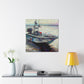 Fishing Boat Expressionism - Canvas