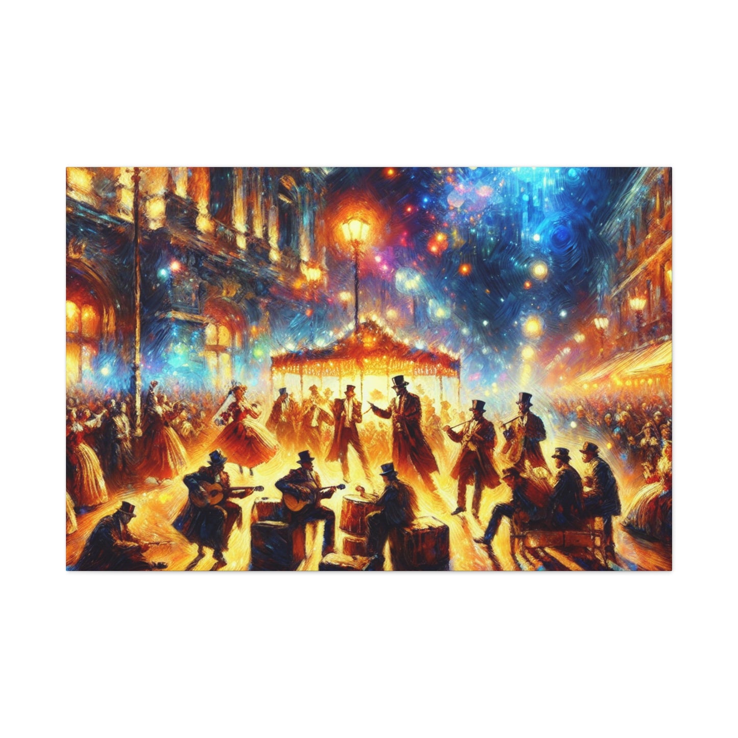 "Harmony of Urban Artistry" - Canvas