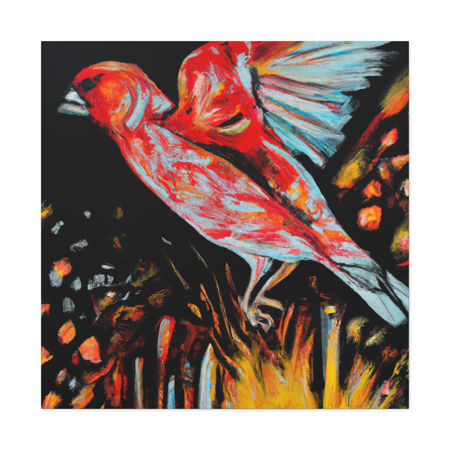 House Finch Splendor - Canvas