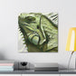 "Iguana of Greatness" - Canvas