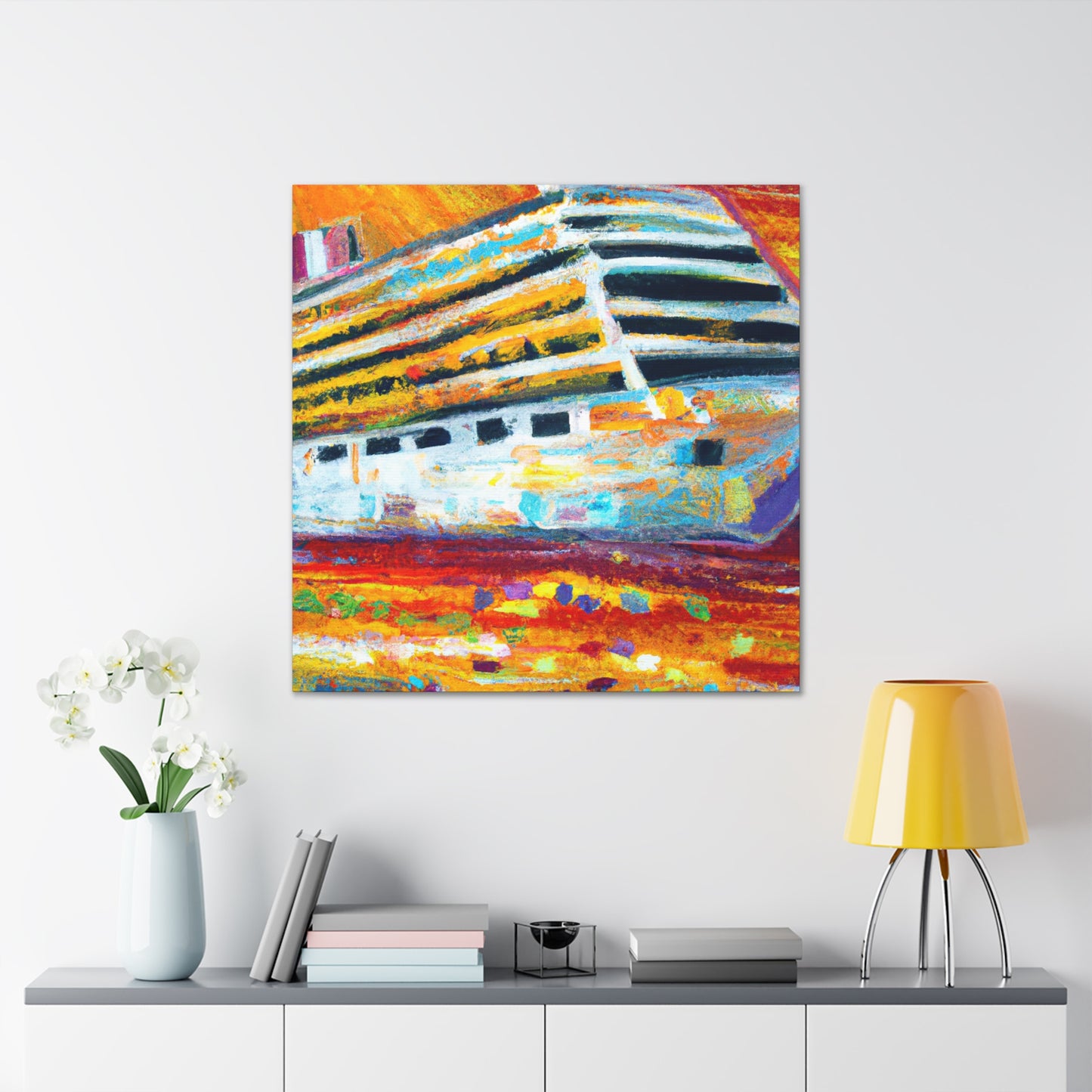 Cruise Ship Serenity - Canvas