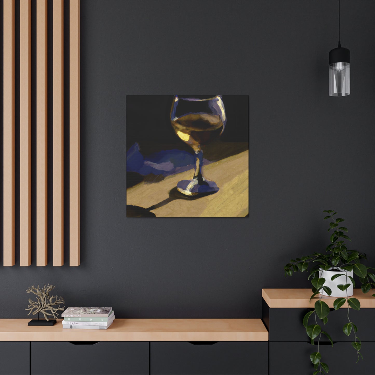 "Glass of Reflection Regal" - Canvas