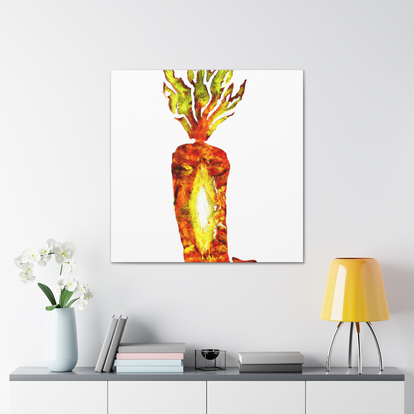 "Carrots in Bloom' - Canvas