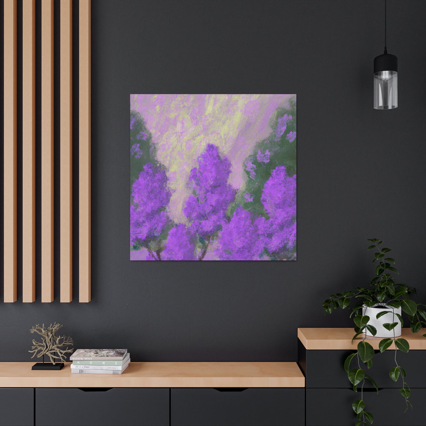 Lilacs: An Expression - Canvas