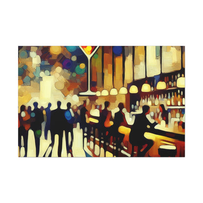 "Mixology Mirage Symphony" - Canvas