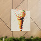 "Ice Cream Dream Vision" - Canvas