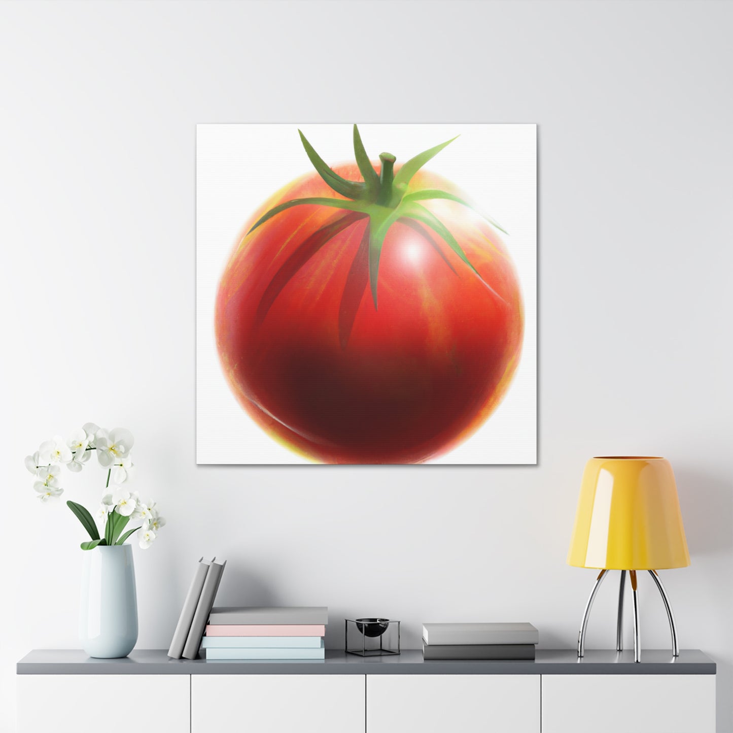 The Tomato's Vibrance - Canvas