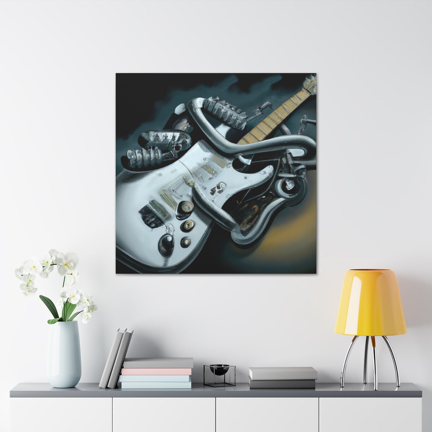 "Fender in Surrealism" - Canvas