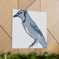 Blue Jay Symphony. - Canvas