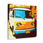 "Vintage Camper Van Bliss" - Canvas