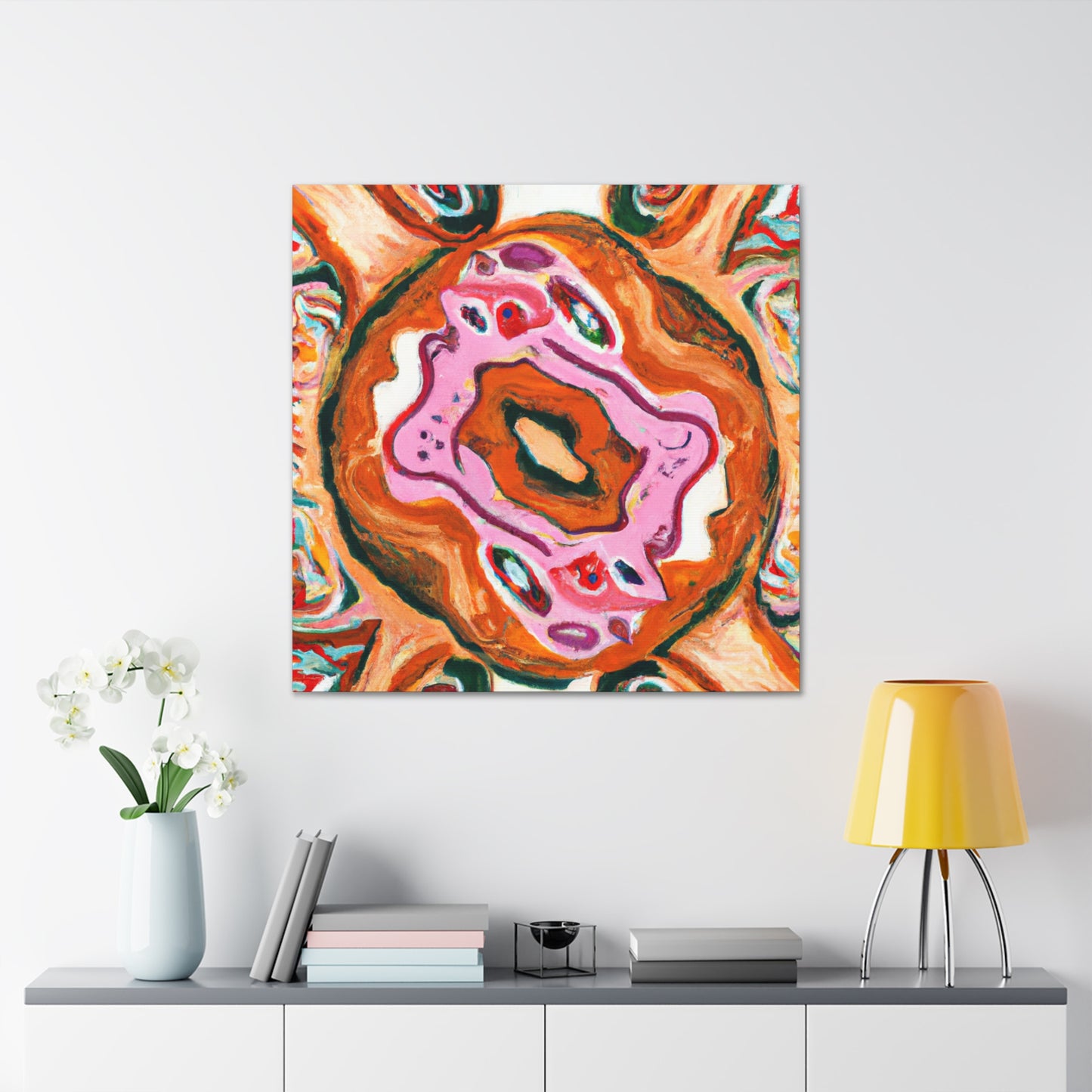 "The Doughnut Glorified" - Canvas