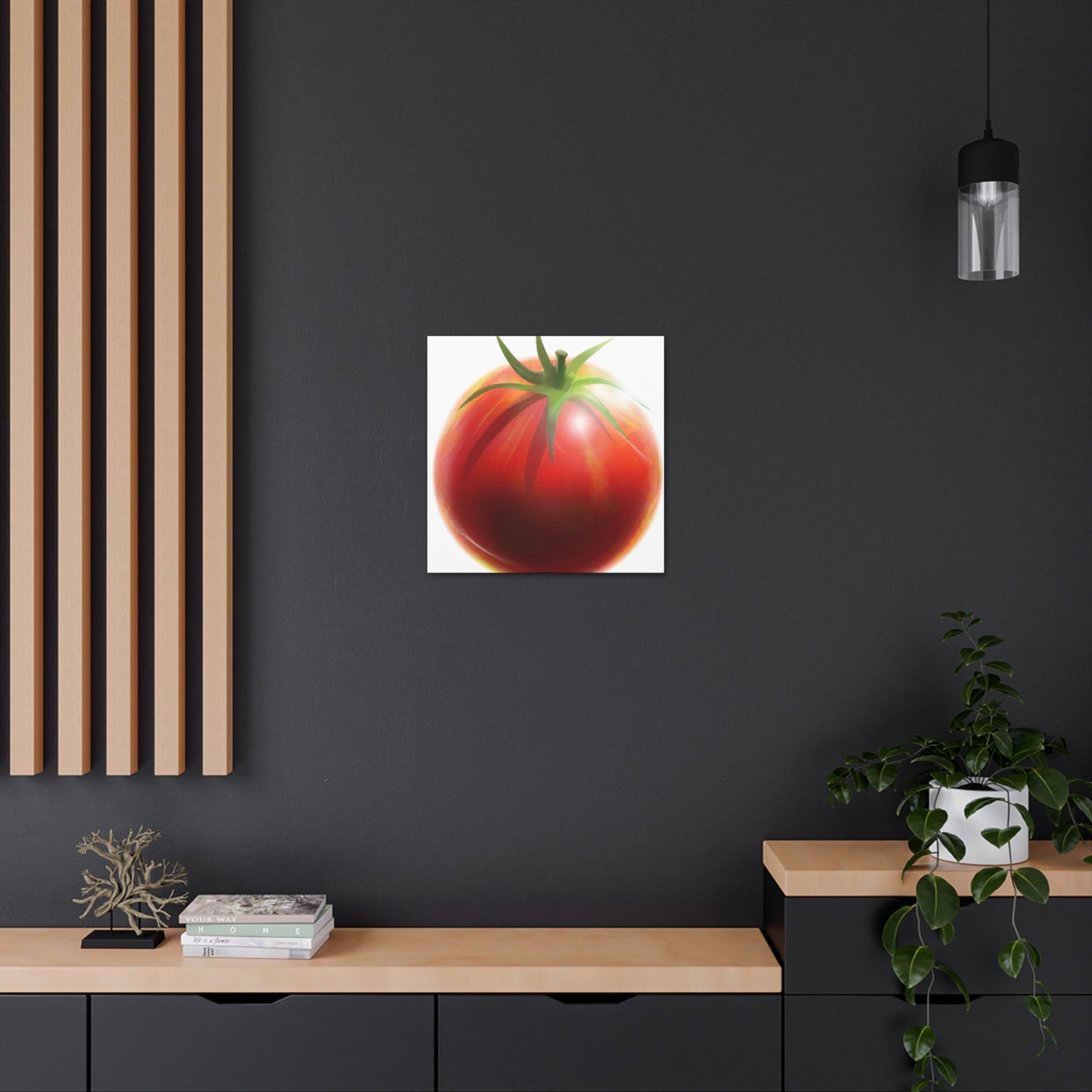 The Tomato's Vibrance - Canvas