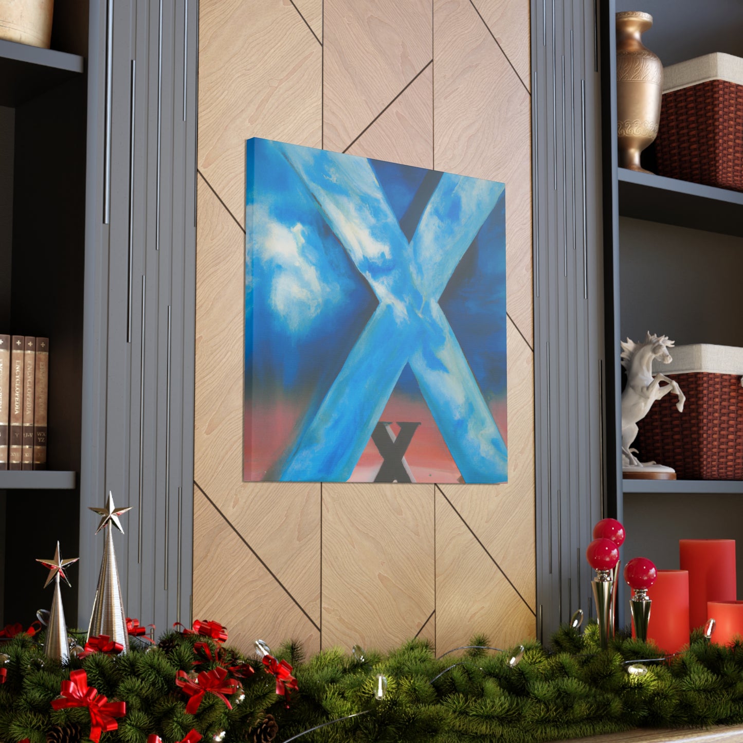 X Unveiled in Dreams - Canvas