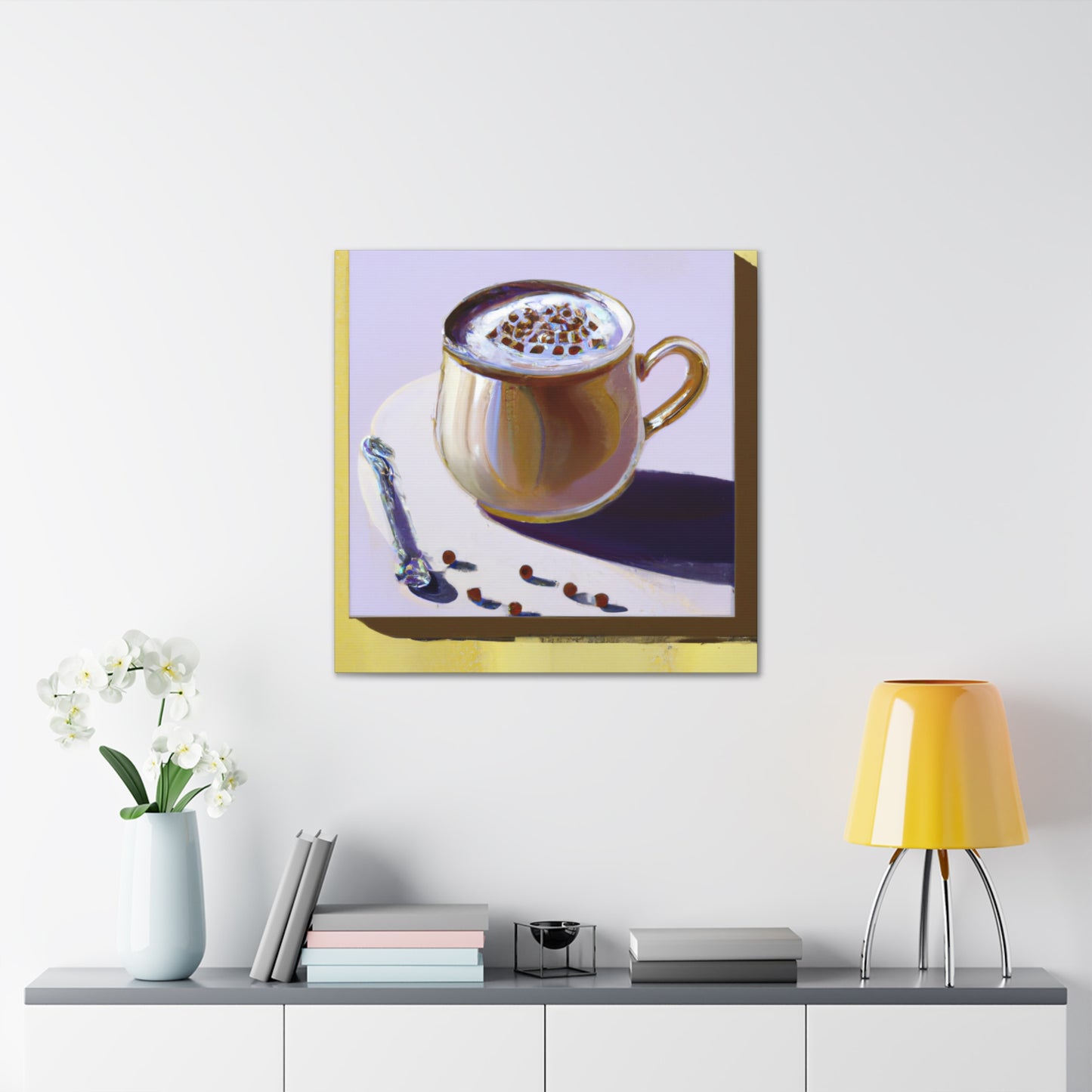 Brew of Morning Light - Canvas