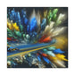 "Velocity Unleashed: Adrenaline Canvas" - Canvas