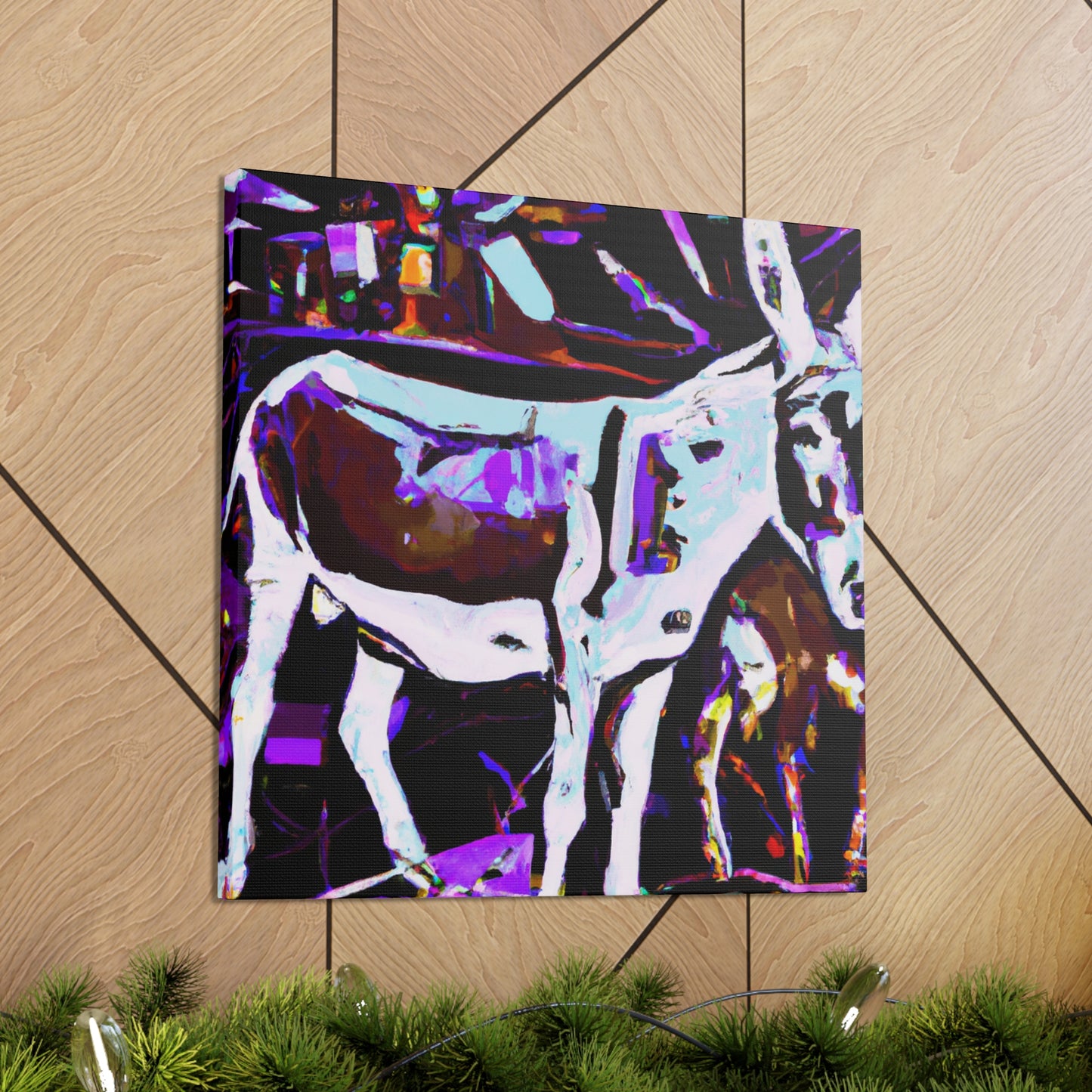 Donkey's Expressionistic Dream - Canvas