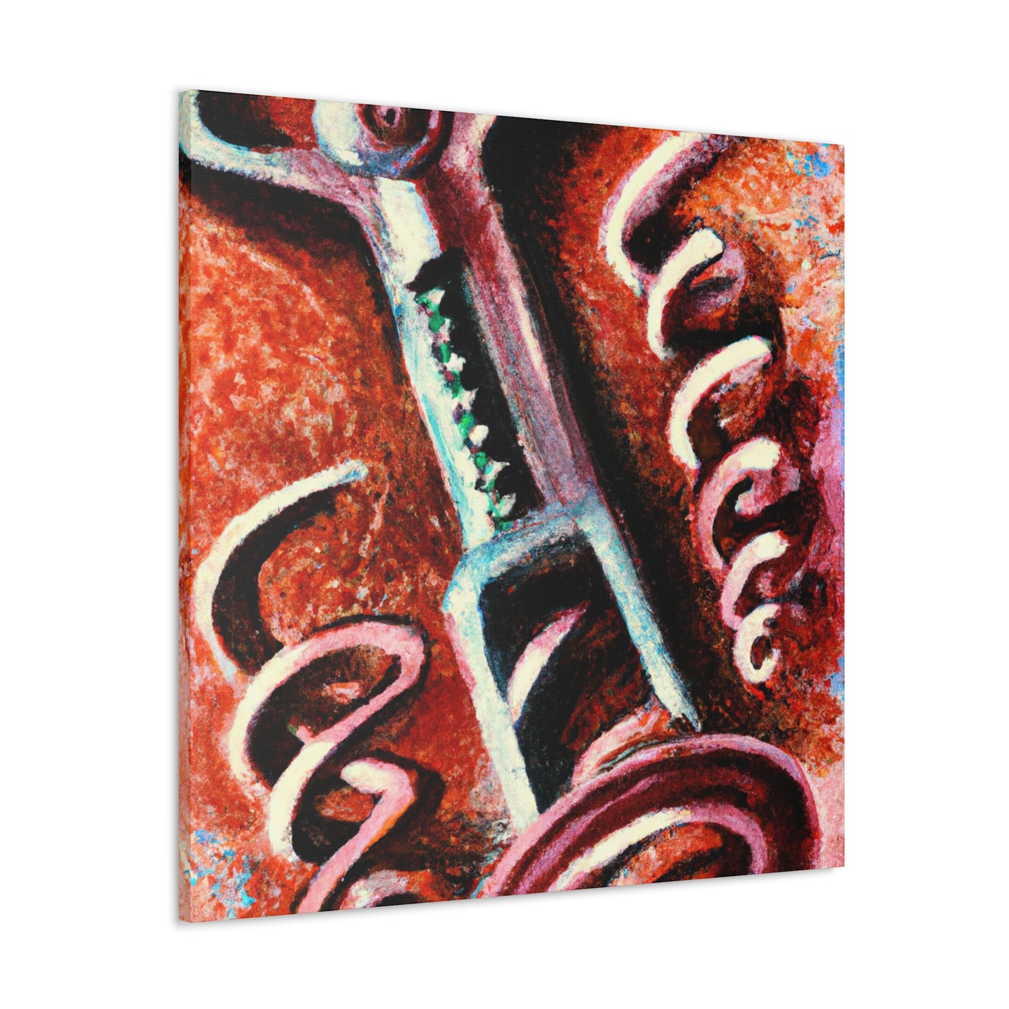 "Corkscrew with Neoclassicism" - Canvas