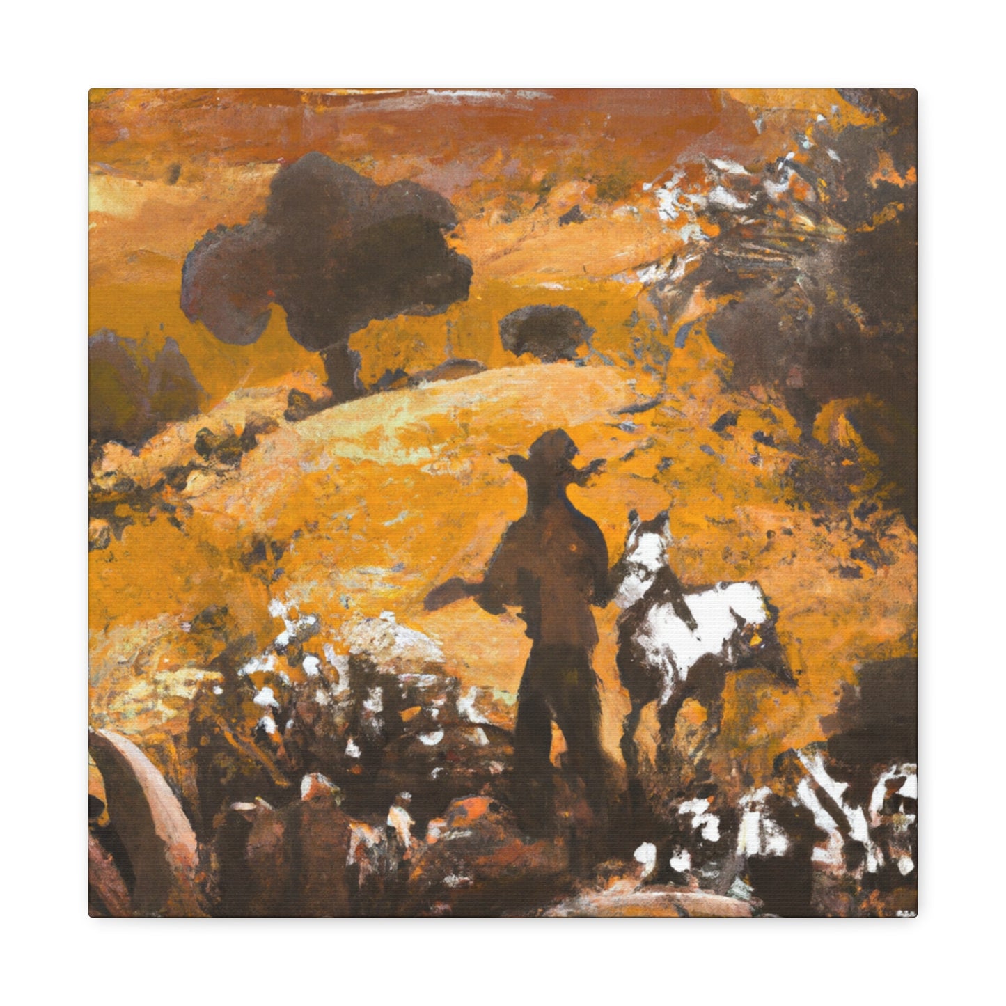 Western Landscape Dream - Canvas