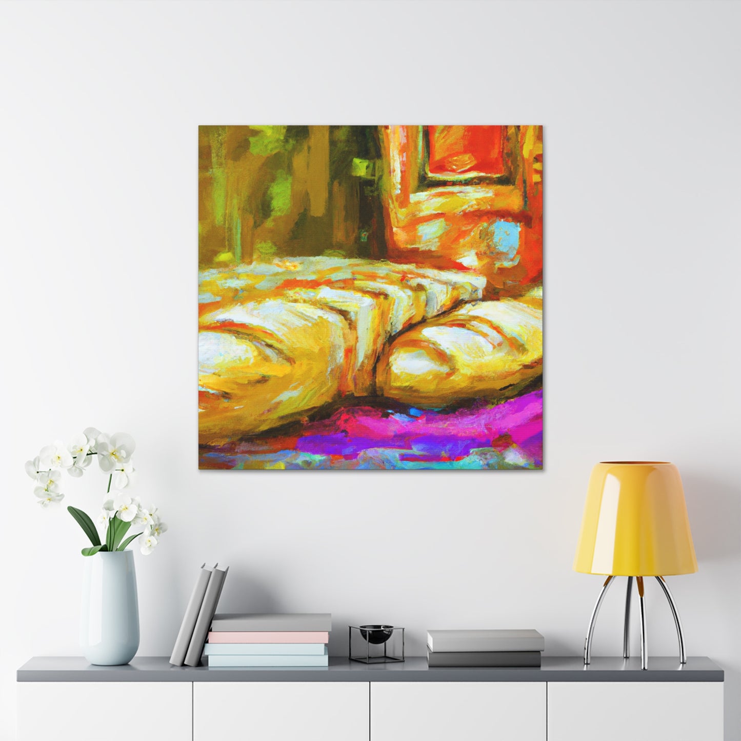 "Bread of Fauvism Wind" - Canvas