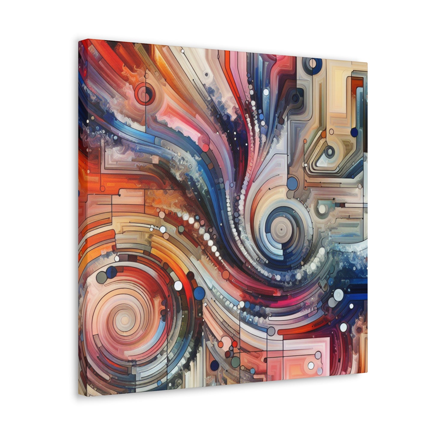 Ephemeral Whisperings Embrace - Canvas