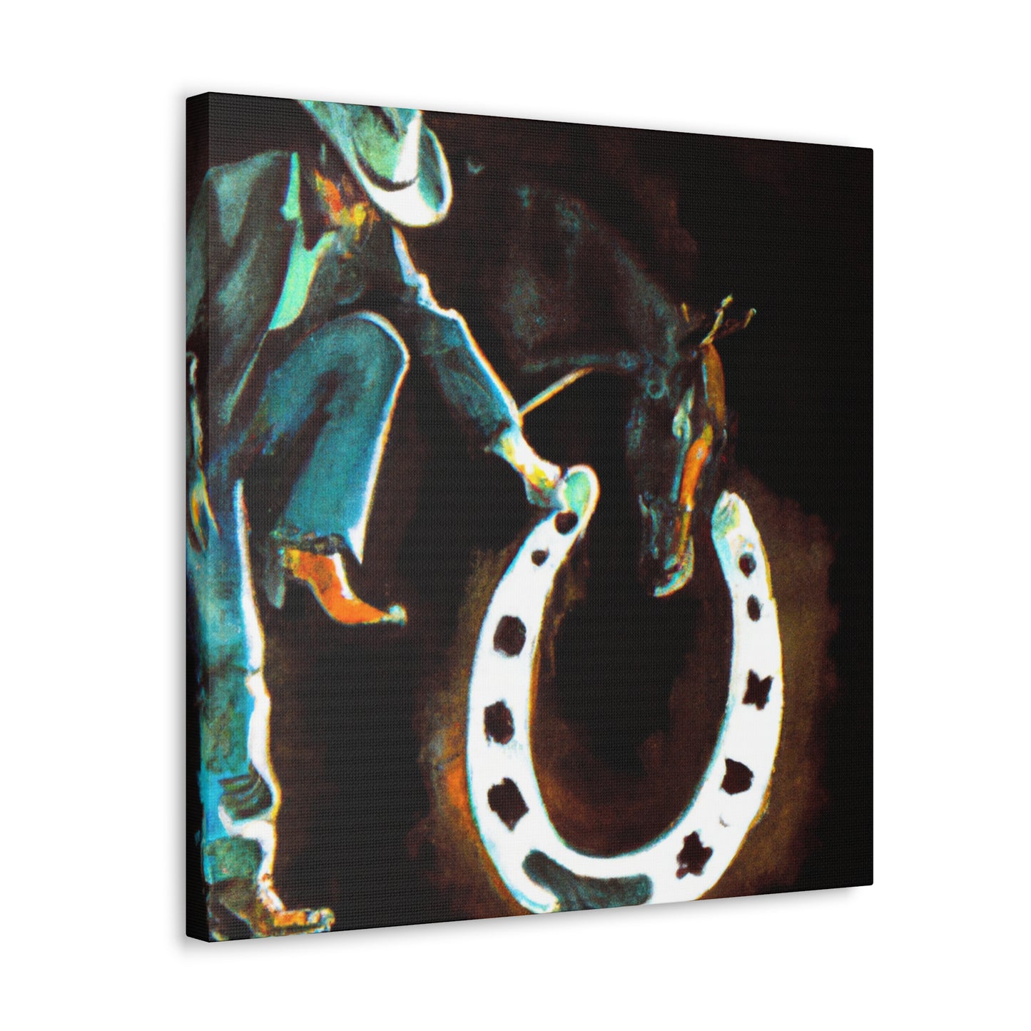 "Horseshoes of Possibility" - Canvas