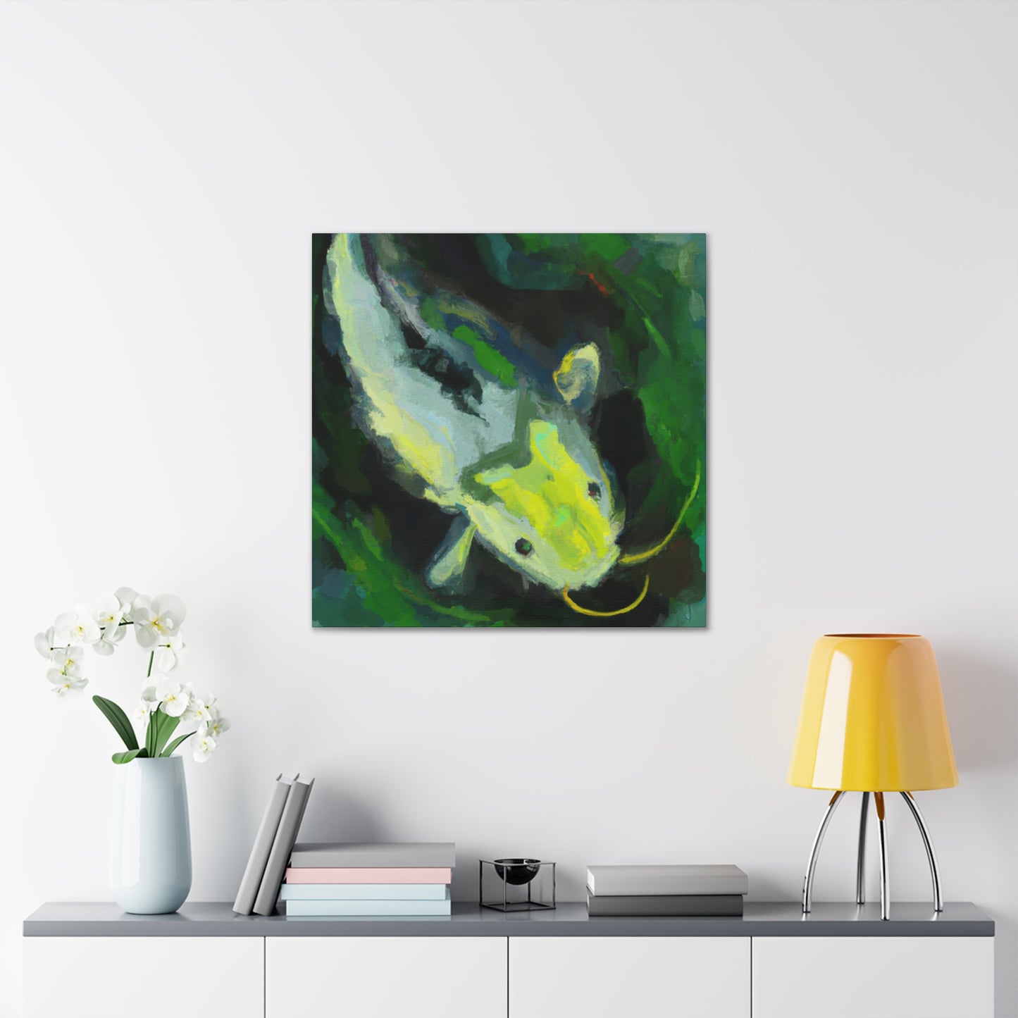 Corydoras Catfish Dreaming - Canvas