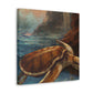 Turtle of the Sea - Canvas