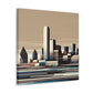 "Urban Serenity: Dallas Elegance" - Canvas