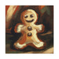 Gingerbread Man Grandeur - Canvas