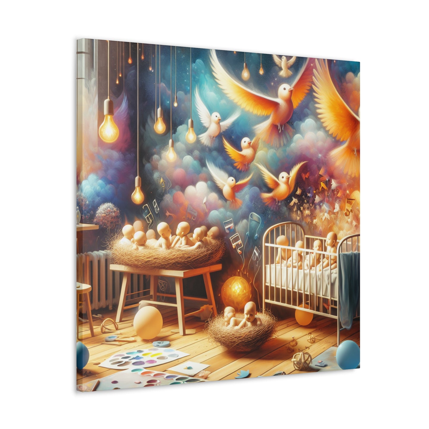 Avian Dreamscape Serenade - Canvas