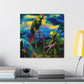 Amazon Parrot Dreams. - Canvas