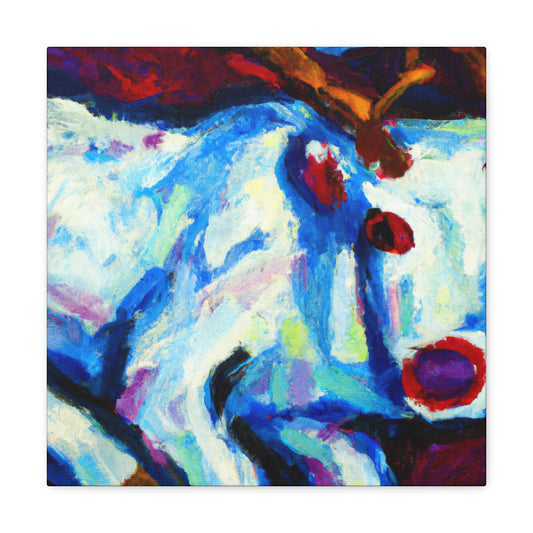 Fauve Reindeer Dance - Canvas