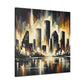 "Dynamic Urban Horizons" - Canvas