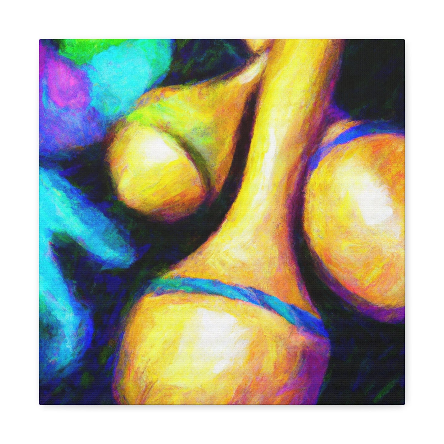 Shaking Maracas Triumphantly - Canvas