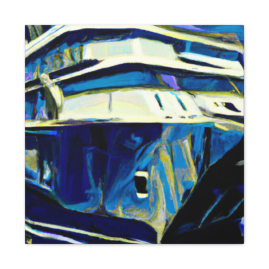 Cruise Ship Abstraction - Canvas