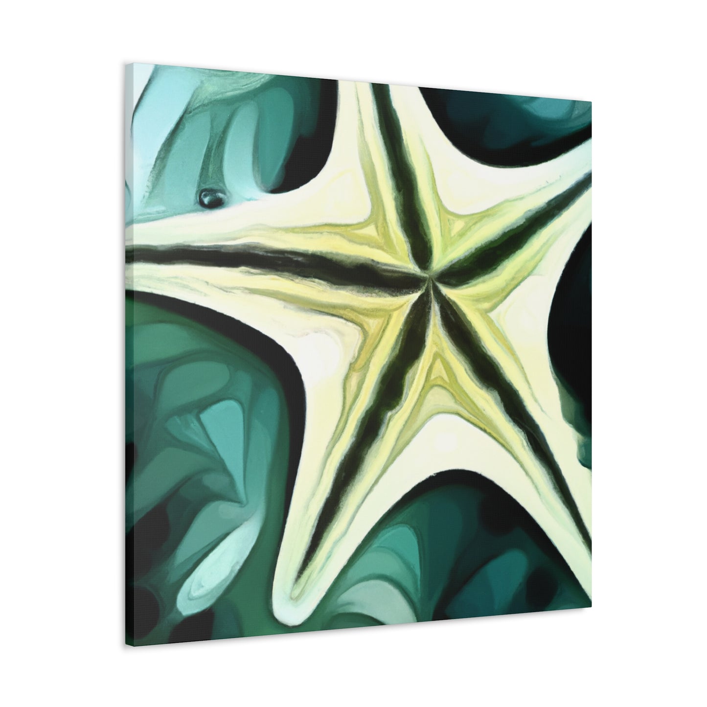 "Starfish Sparkles Aloft" - Canvas