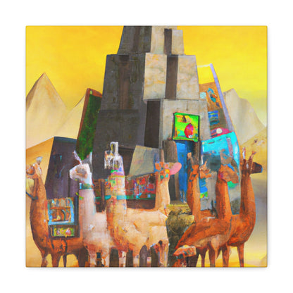 Llama in Surreality - Canvas